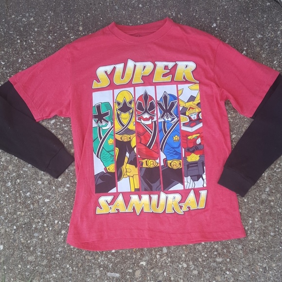 Power Rangers Youth Long Sleeve T Shirt
